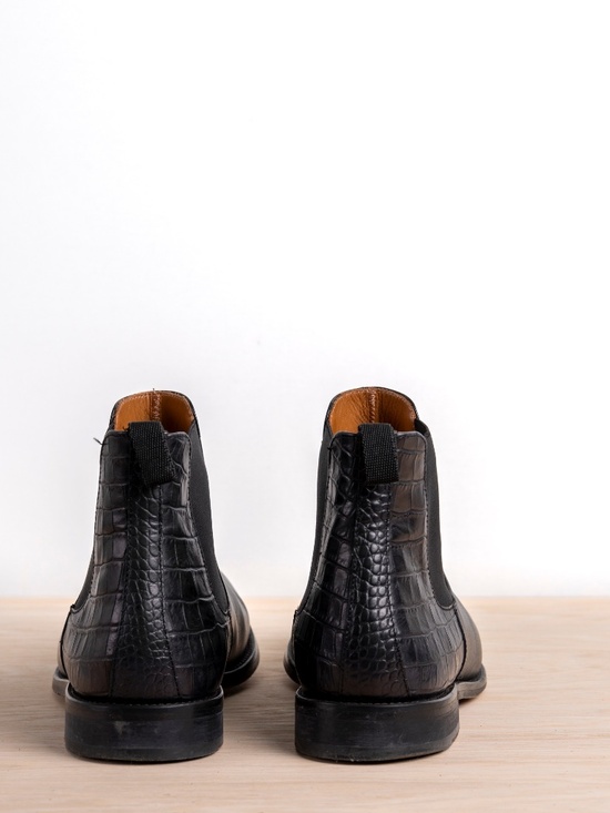 TAFT Hiro Chelsea Boot Midnight Leather Size 10 main image 11
